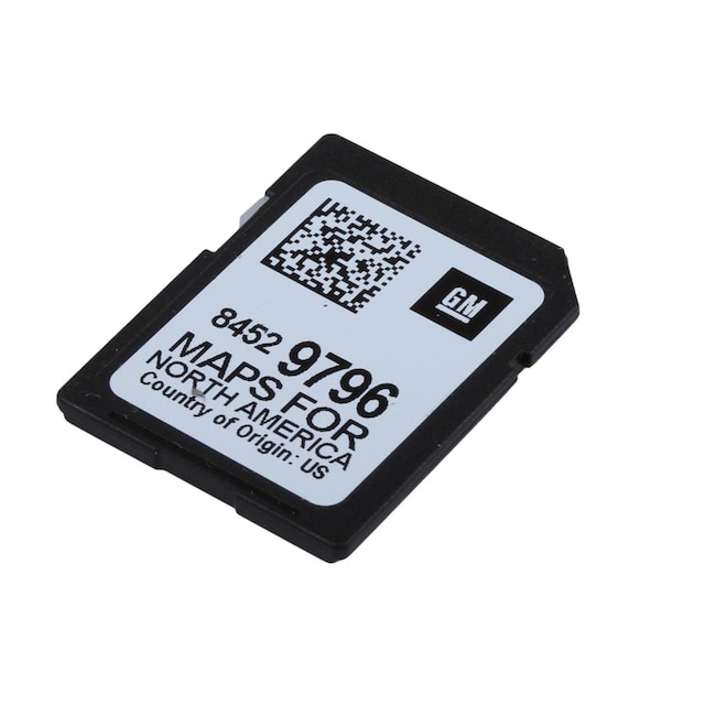 GM Genuine Parts Navigation Data Card
