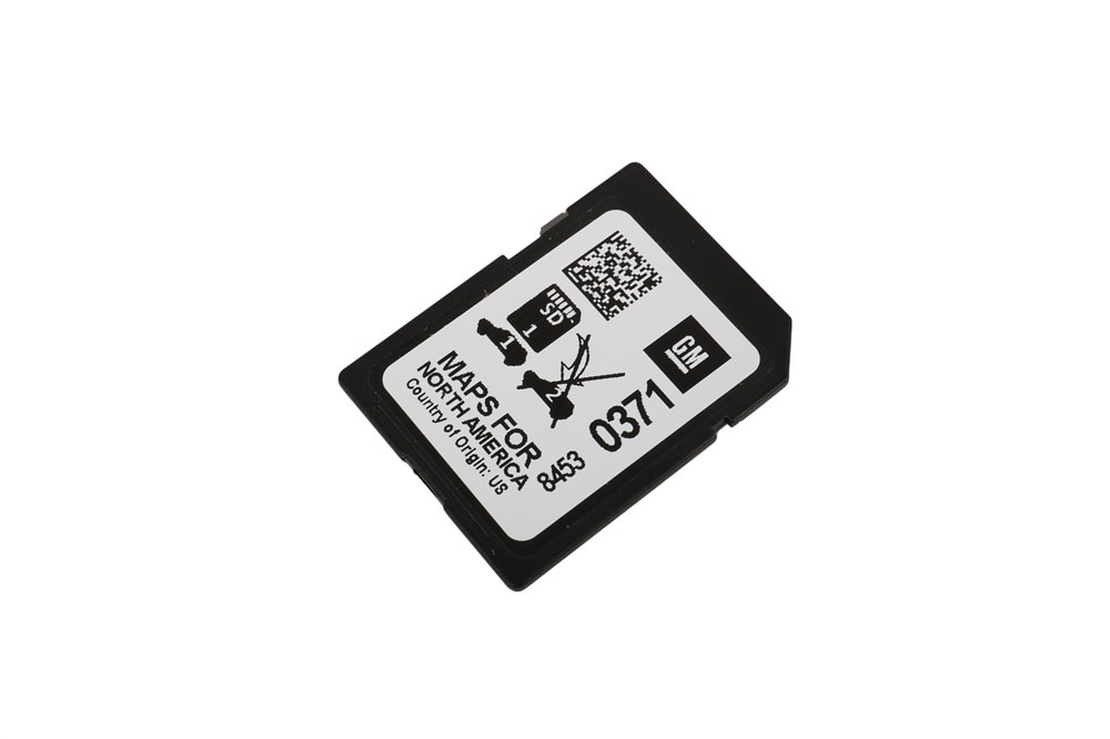 GM Genuine Parts Navigation Data Card