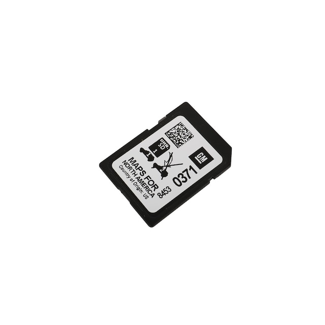 GM Genuine Parts Navigation Data Card