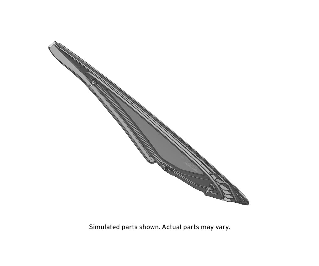 GM Genuine Parts Passenger Side Quarter Window