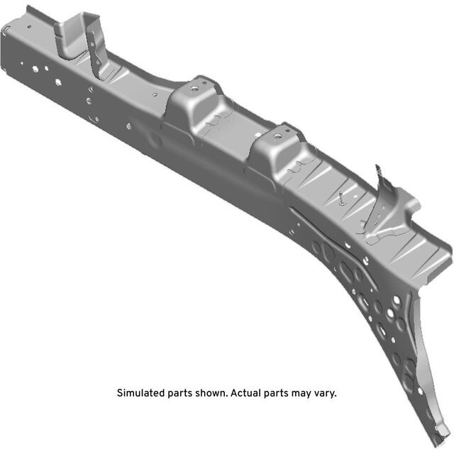 GM Genuine Parts Passenger Side Front Compartment Side Rail