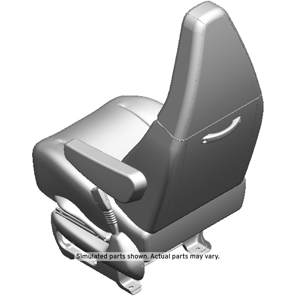 GM Genuine Parts Pewter Passenger Seat