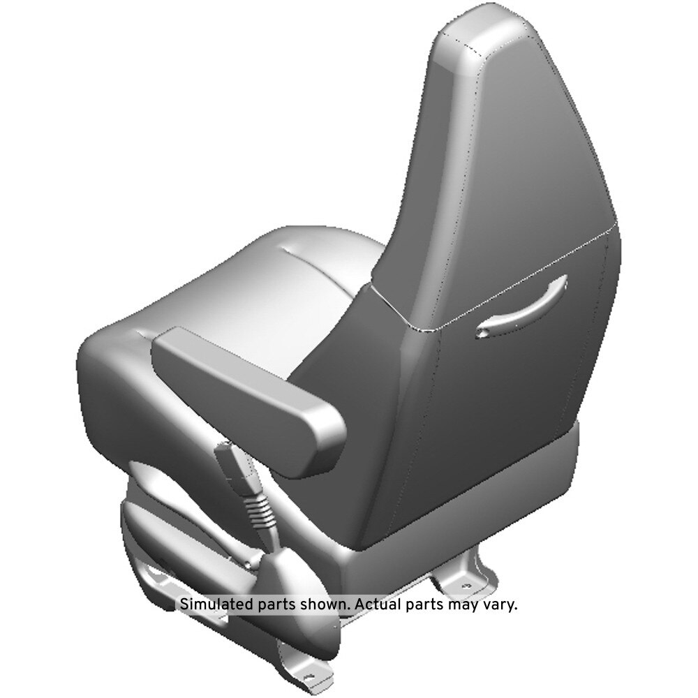 GM Genuine Parts Jet Black Passenger Seat Assembly