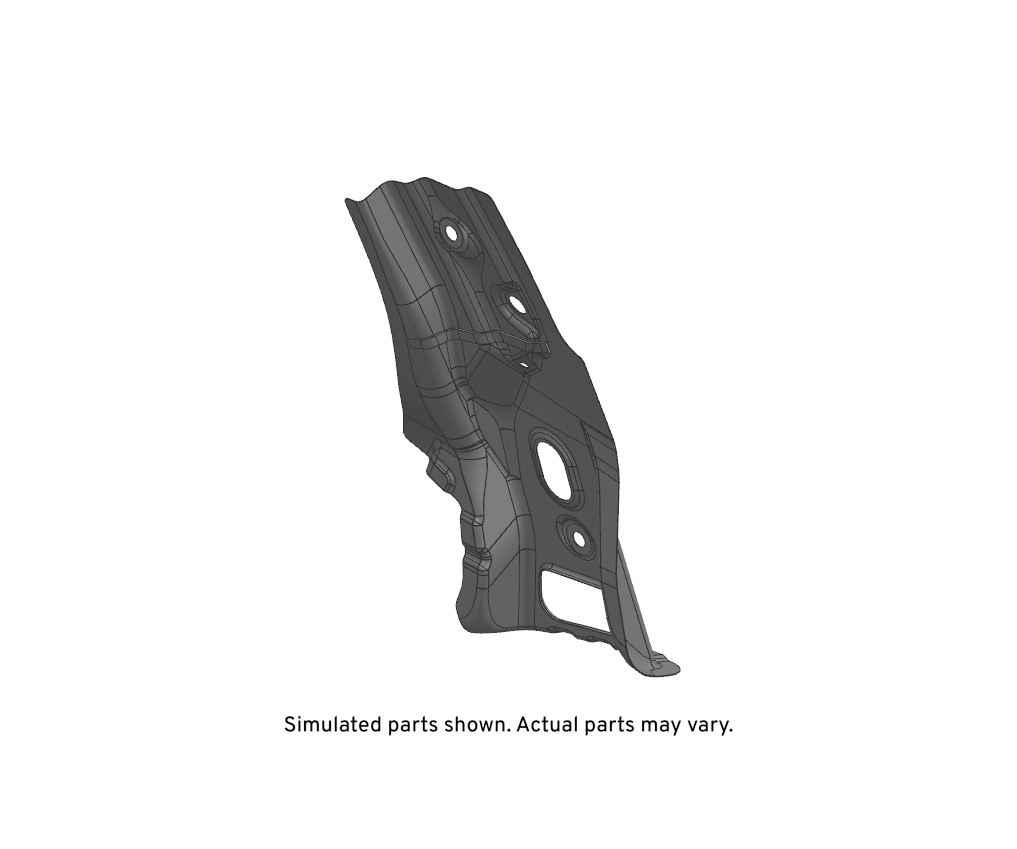 GM Genuine Parts Driver Side Quarter Panel Brace
