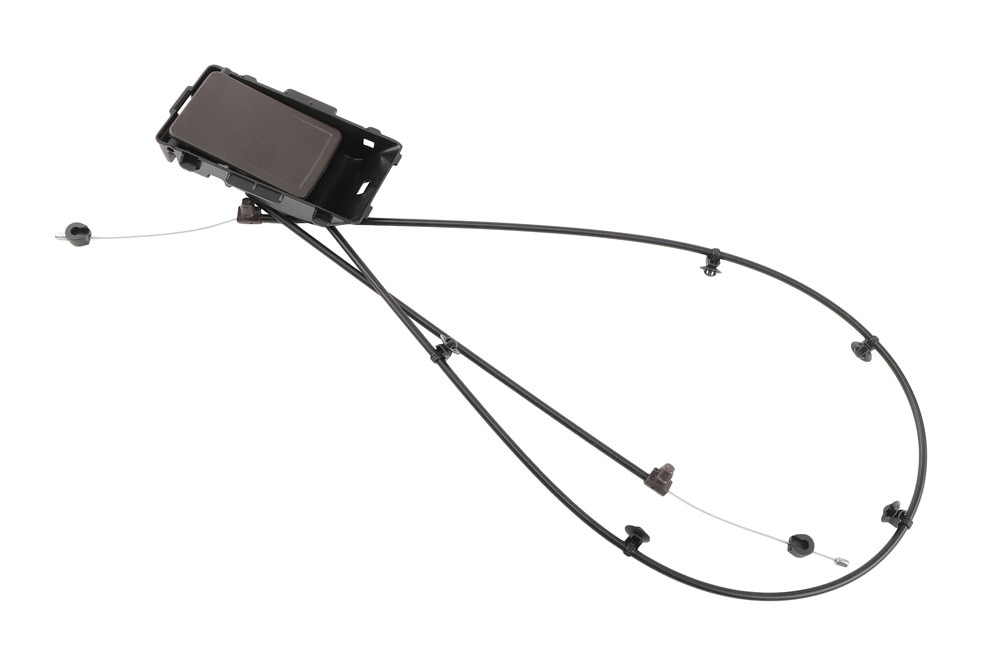 GM Genuine Parts Very Dark Atmosphere 3rd Row Driver Side Seat Back Latch Release Handle
