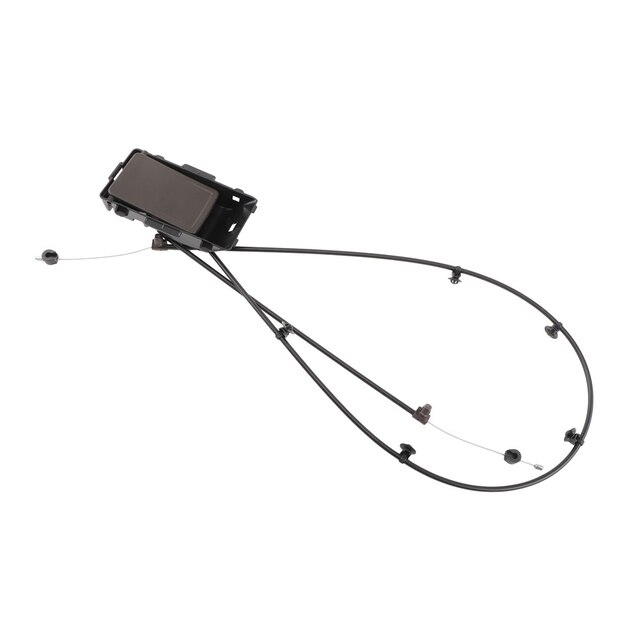 GM Genuine Parts Very Dark Atmosphere 3rd Row Driver Side Seat Back Latch Release Handle