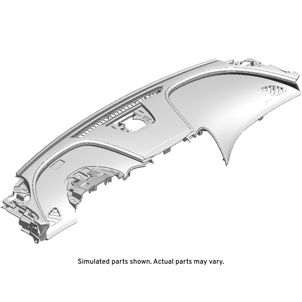 GM Genuine Parts Jet Black Instrument Panel