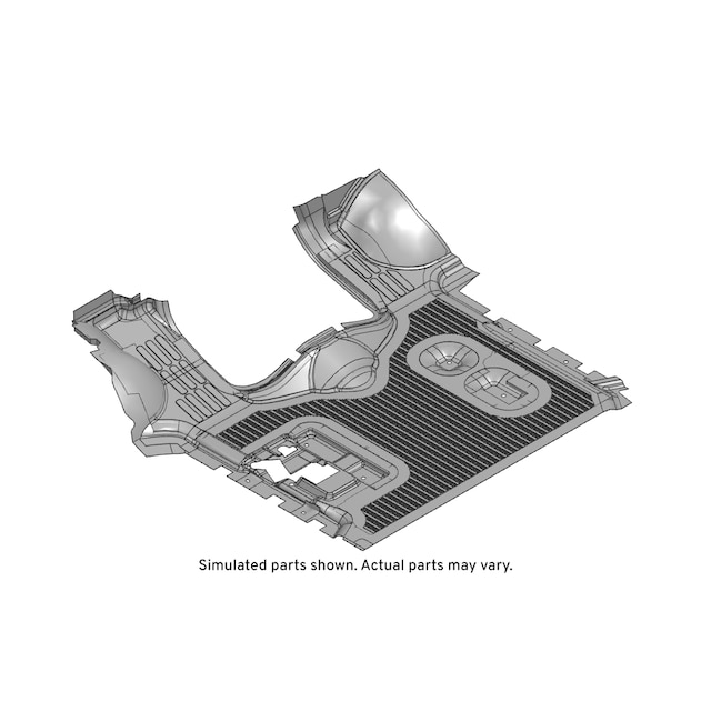 GM Genuine Parts Front Floor Panel Mat