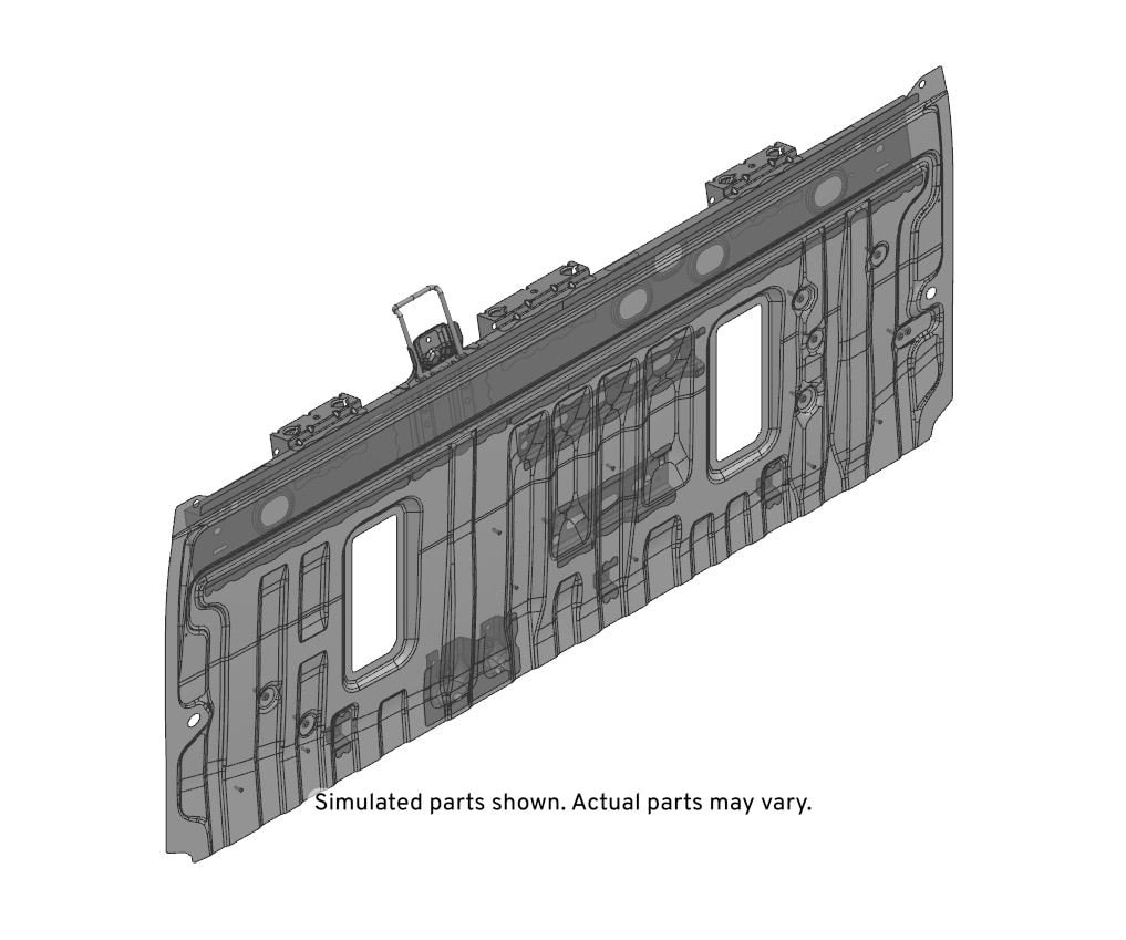 GM Genuine Parts Rear End Panel