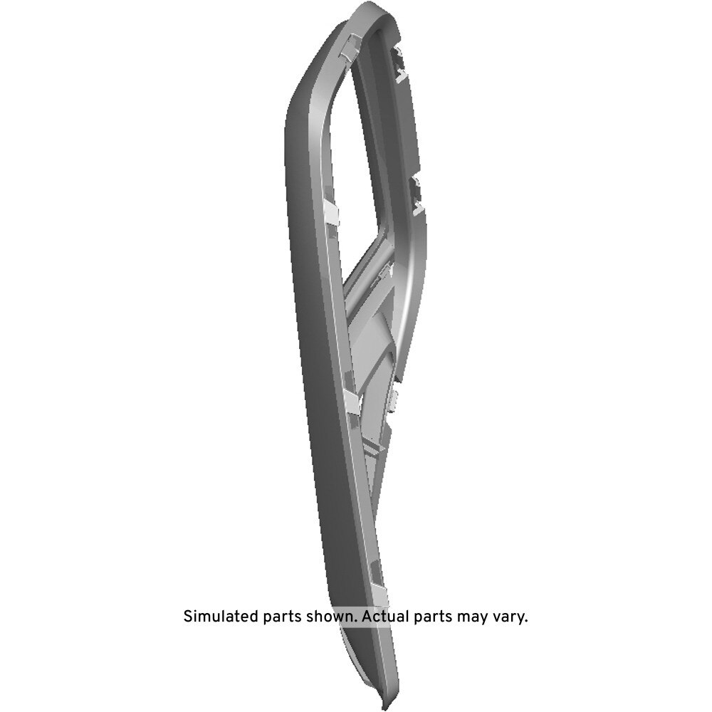 GM Genuine Parts Black Ice Chrome Driver Side Headlight Bezel