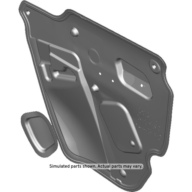 GM Genuine Parts Front Passenger Side Door Water Deflector