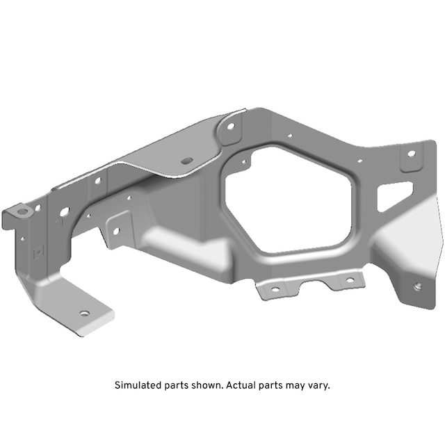 GM Genuine Parts Front Passenger Side Bumper Impact Bar Bracket