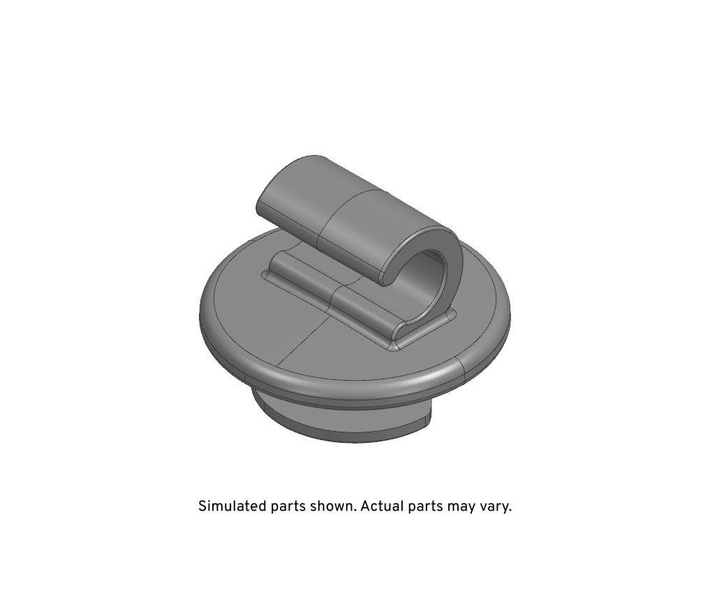 GM Genuine Parts Rear Window Panel Trim Retaining Clip