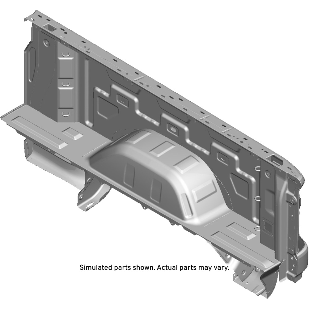 GM Genuine Parts Passenger Side Pickup Box Outer Panel
