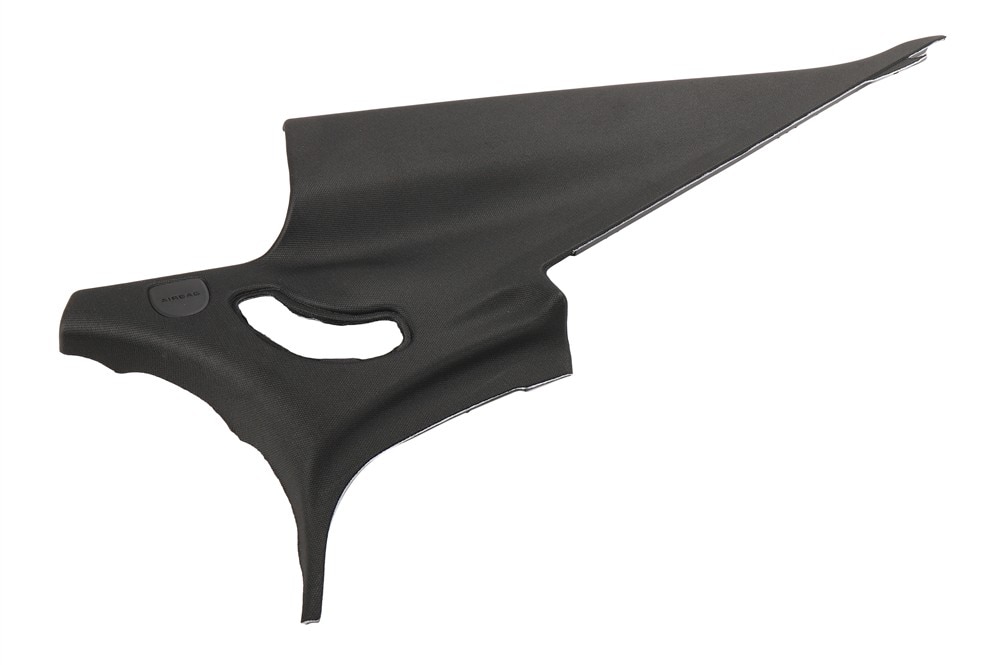 GM Genuine Parts Black Passenger Side Quarter Upper Trim Panel