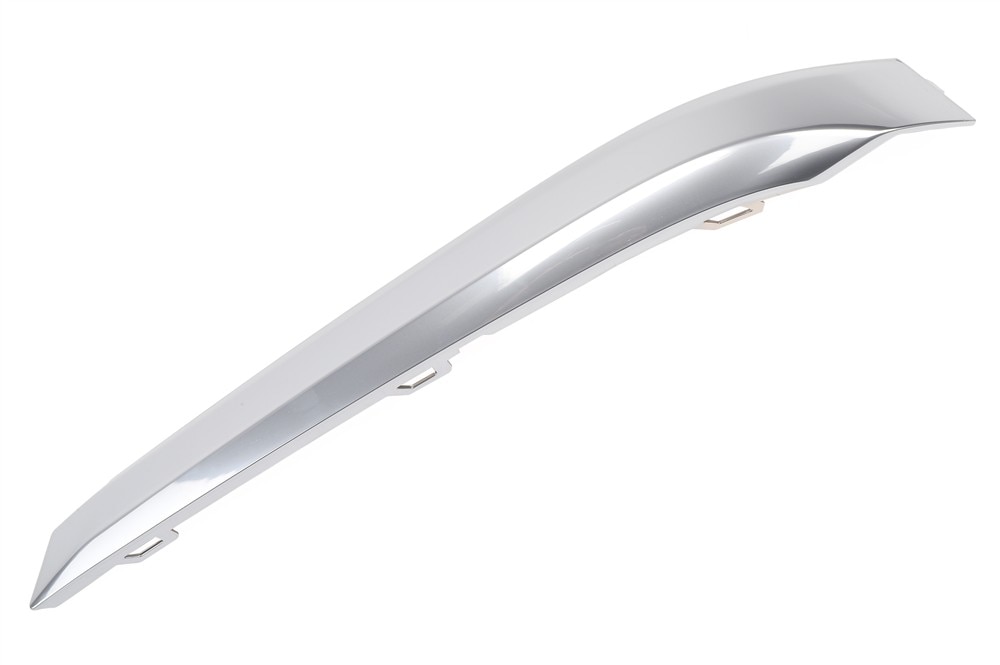 GM Genuine Parts Galvano Silver Front Passenger Side Fog Lamp Bezel