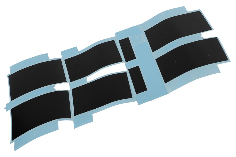 GM Genuine Parts Carbon Flash Metallic Rear Bumper Fascia Decal