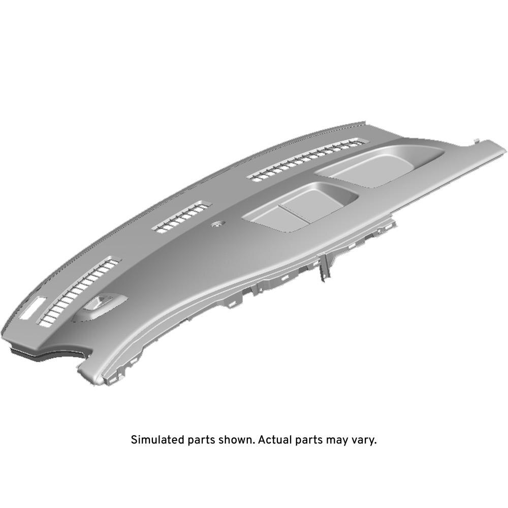 GM Genuine Parts Neutral Instrument Panel Upper Trim Panel