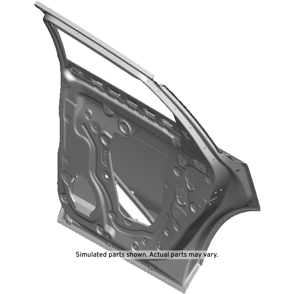 GM Genuine Parts Rear Passenger Side Door