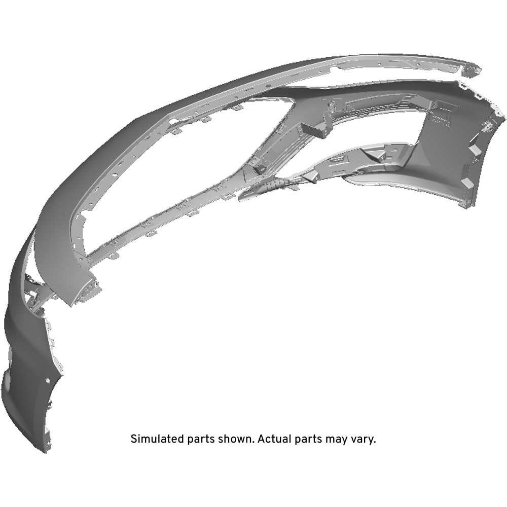 GM Genuine Parts Front Bumper Upper Fascia