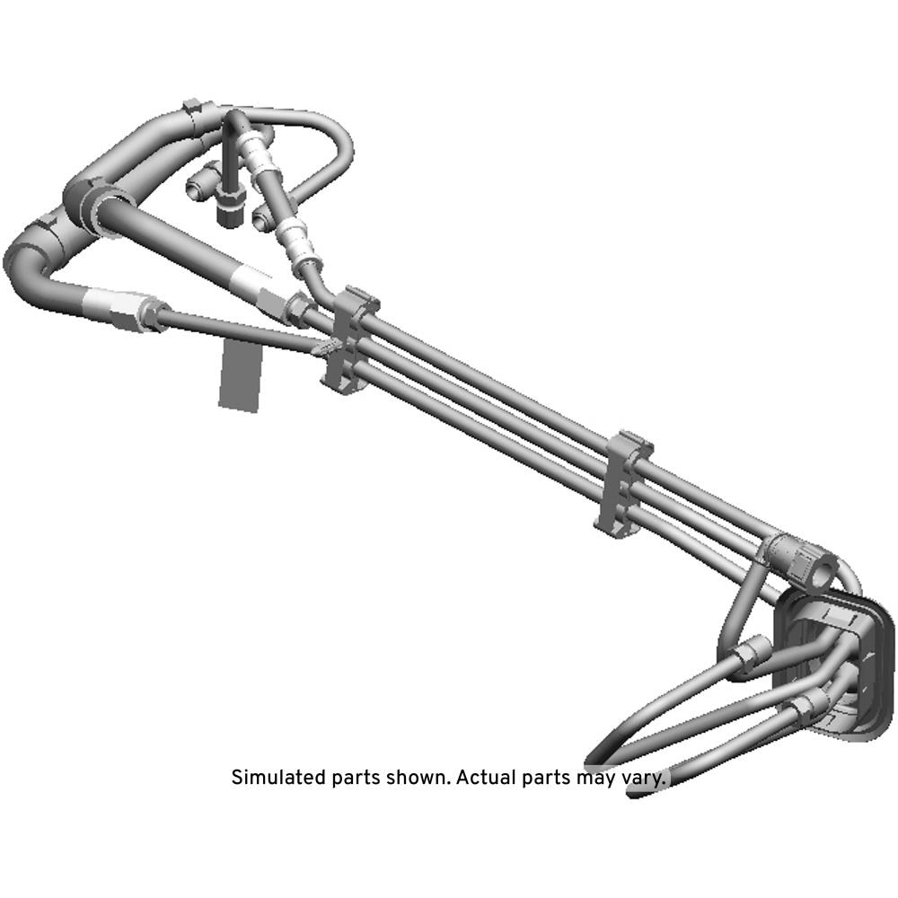 GM Genuine Parts Brake Pressure Modulator Valve Pipe