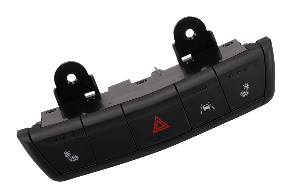GM Genuine Parts Black Hazard Warning Switch