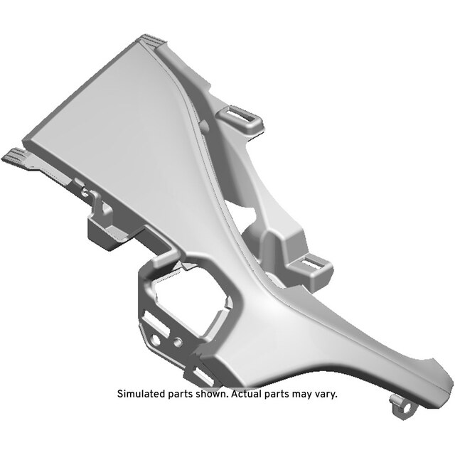 GM Genuine Parts Titanium Driver Side Instrument Panel Upper Trim Panel