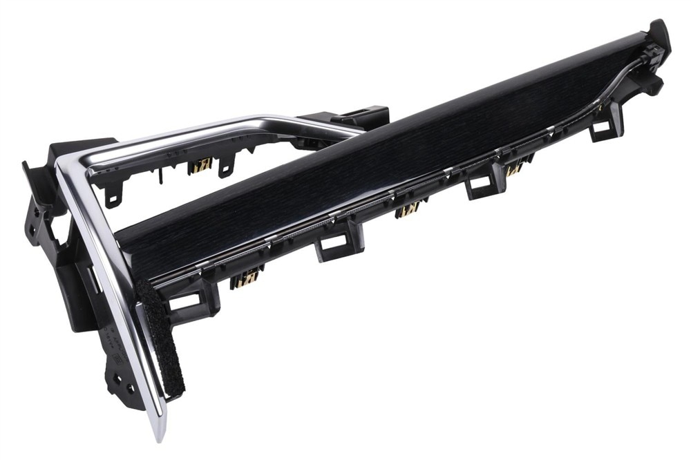 GM Genuine Parts Linear Galaxy Wood Passenger Side Instrument Panel Trim Plate Applique