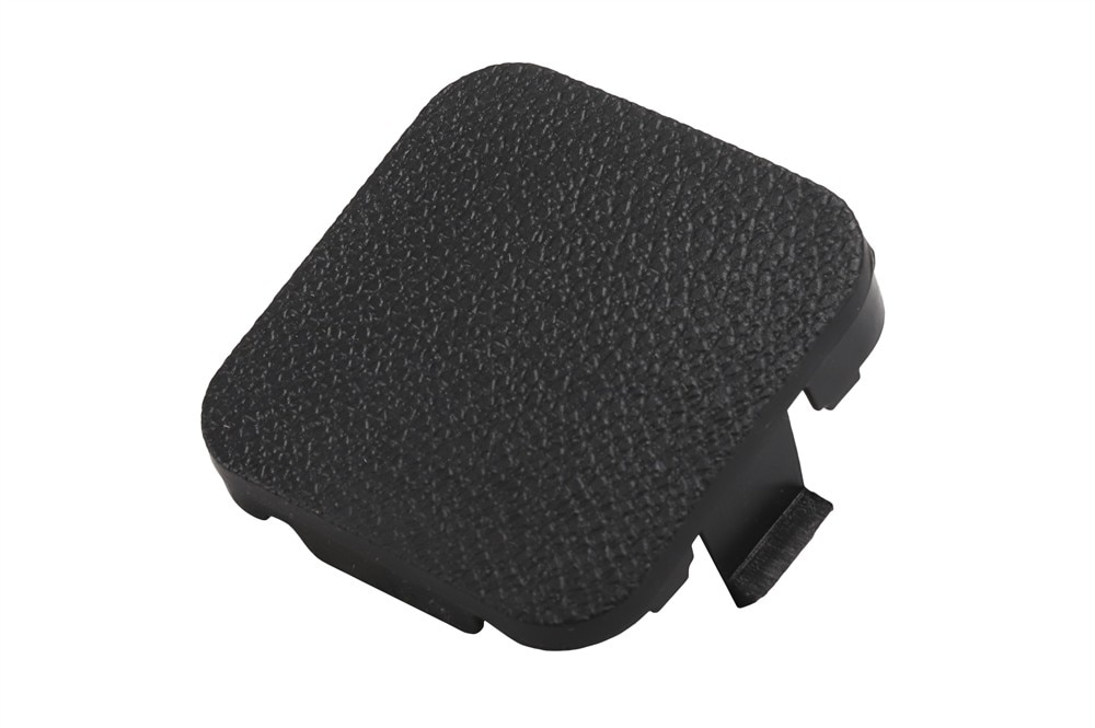 GM Genuine Parts Very Dark Gray Driver Side Front Floor Console Extension Panel Bolt Access Hole Cover