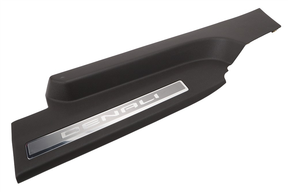 GM Genuine Parts Very Dark Atmosphere Rear Driver Side Door Sill Garnish Molding