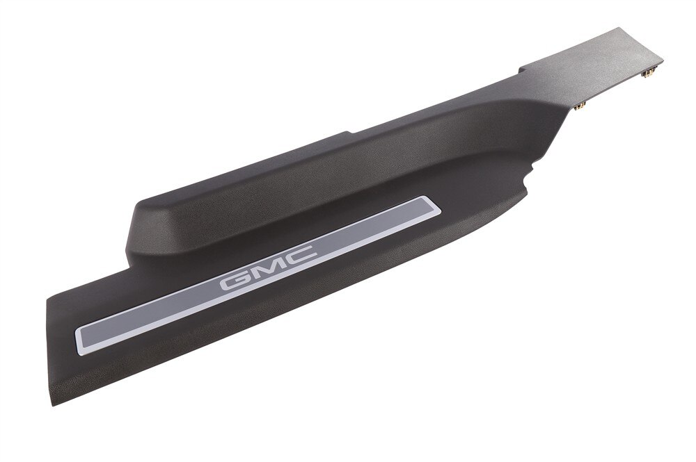 GM Genuine Parts Very Dark Atmosphere Rear Driver Side Door Sill Garnish Molding