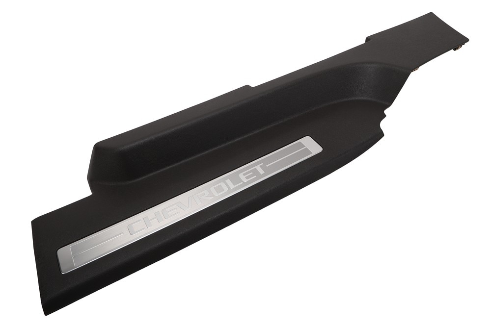 GM Genuine Parts Very Dark Atmosphere Rear Driver Side Door Sill Garnish Molding