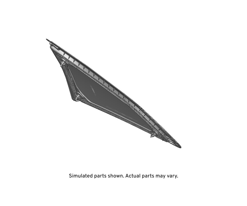 GM Genuine Parts Body Passenger Side Window