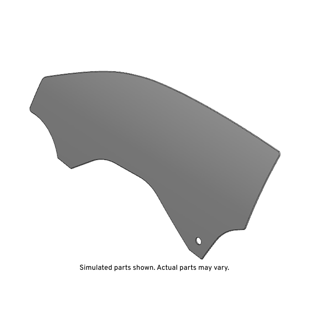 GM Genuine Parts Front Driver Side Door Window