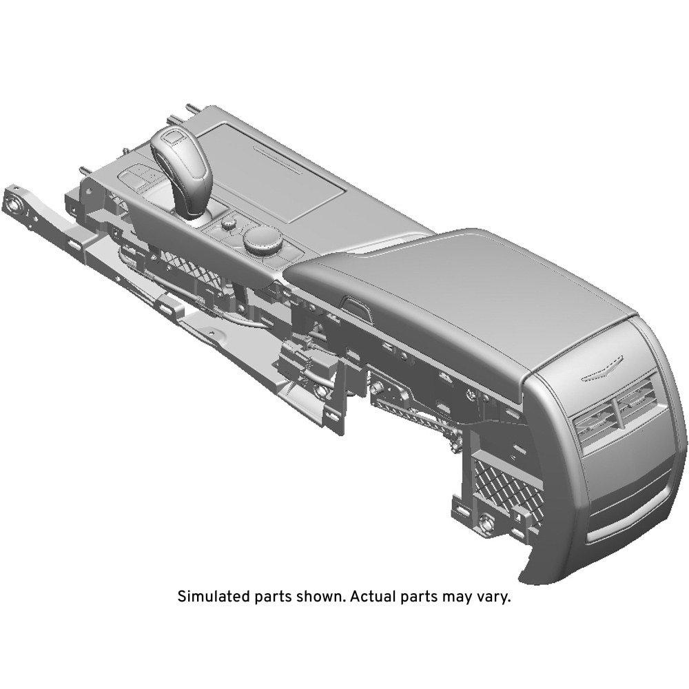 GM Genuine Parts Jet Black Center Console
