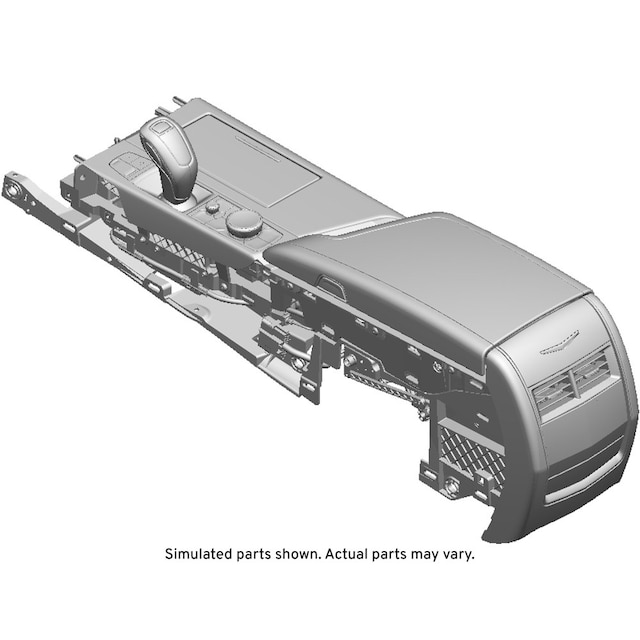 GM Genuine Parts Jet Black Center Console