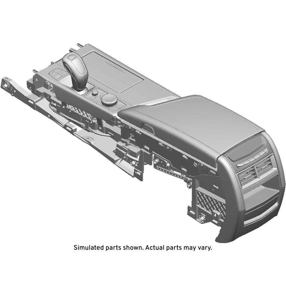 GM Genuine Parts Black Front Floor Console