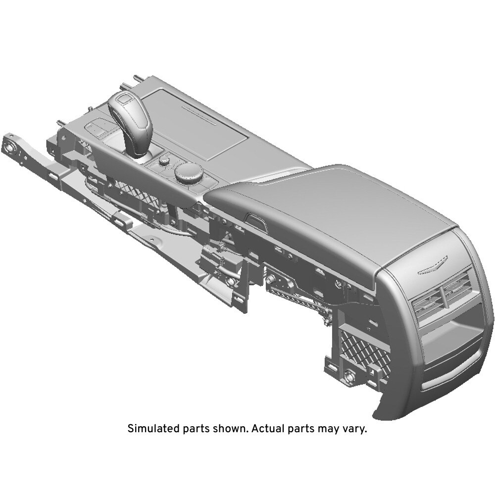 GM Genuine Parts Black Front Floor Console