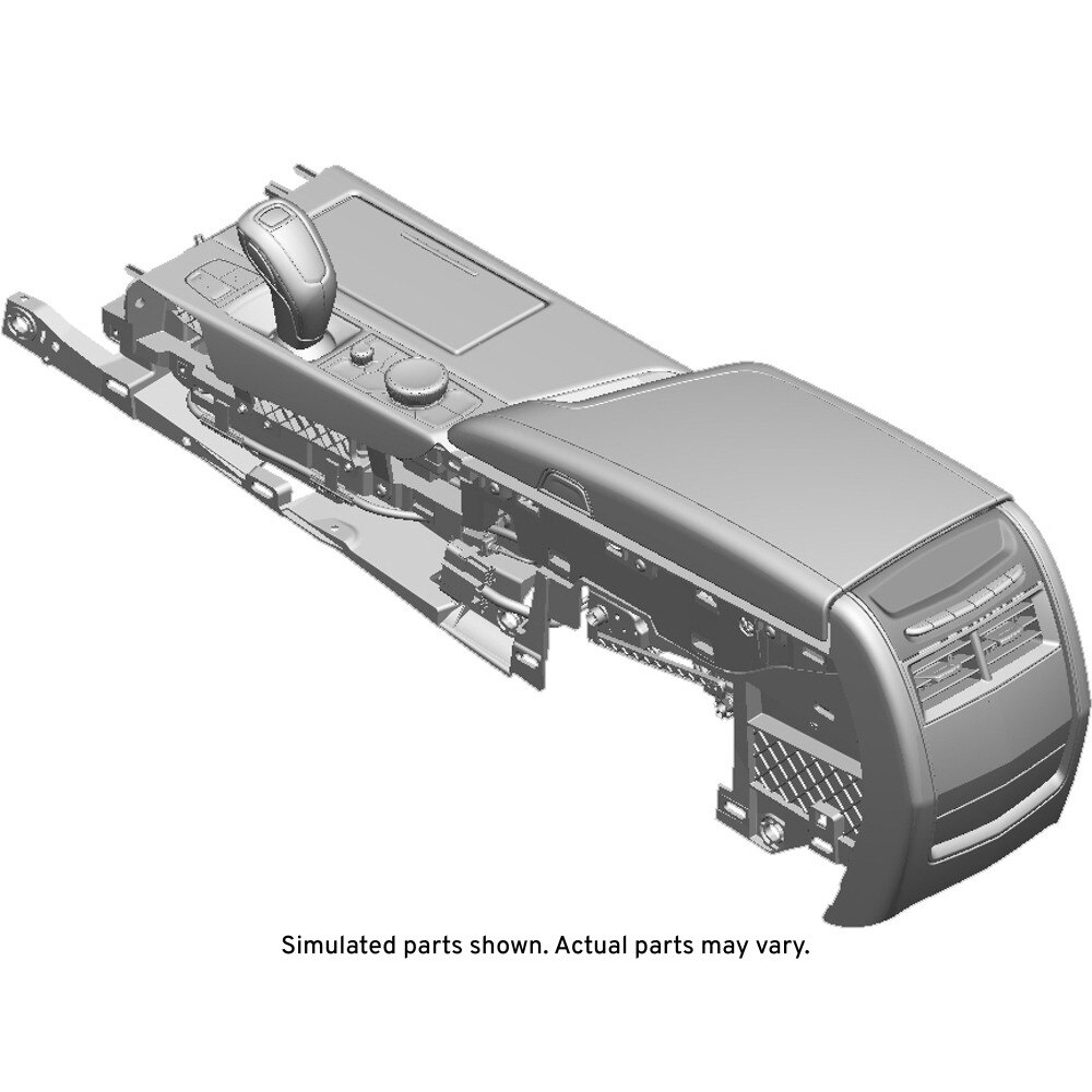 GM Genuine Parts Cashmere Front Floor Console