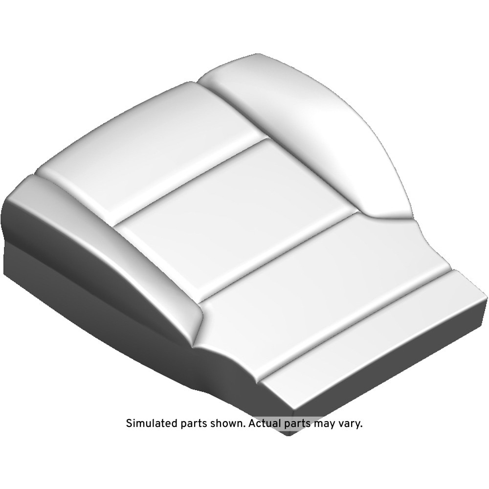 GM Genuine Parts Black Front Passenger Side Seat Cushion Cover