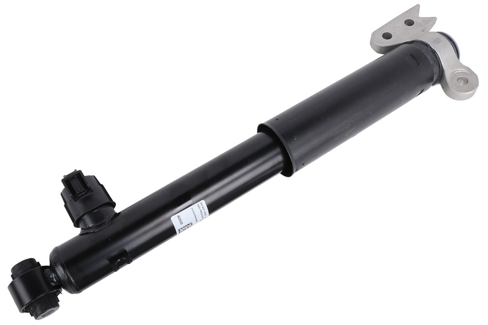 GM Genuine Parts Rear Shock Absorber with Upper Mount, Bumper, Boot, Cup, and Nut