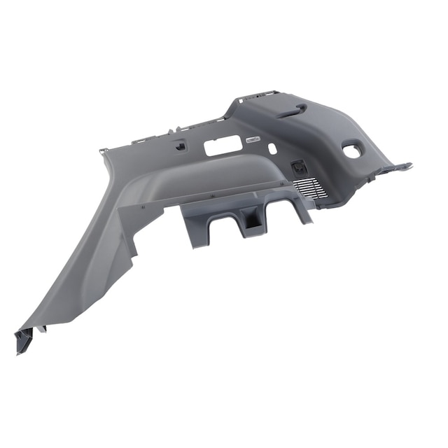 GM Genuine Parts Dark Galvanized Cool Passenger Side Interior Quarter Panel Trim Panel