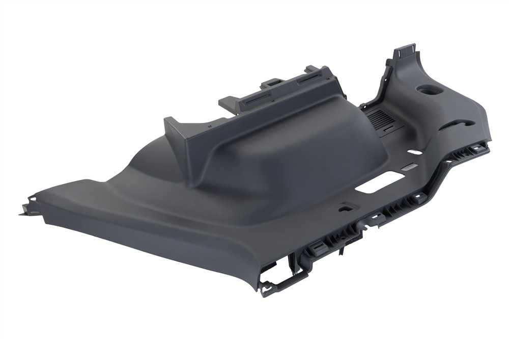 GM Genuine Parts Dark Galvanized Cool Driver Side Interior Quarter Panel Trim Panel