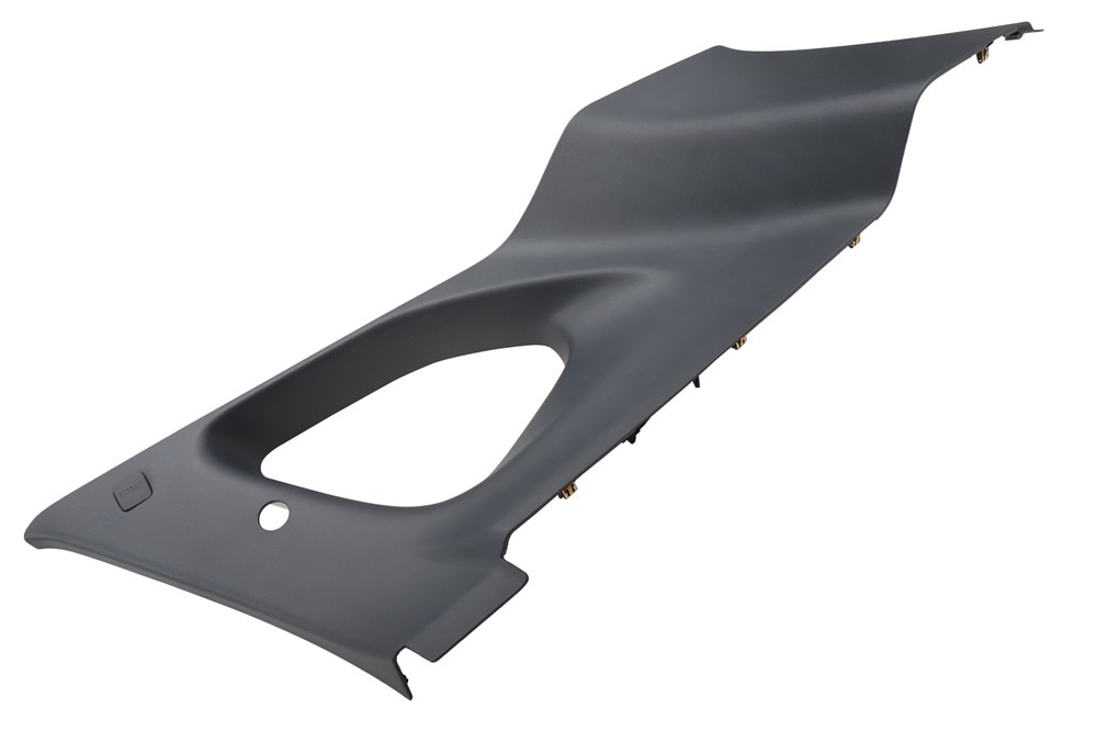 GM Genuine Parts Dark Galvanized Cool Passenger Side Quarter Window Trim