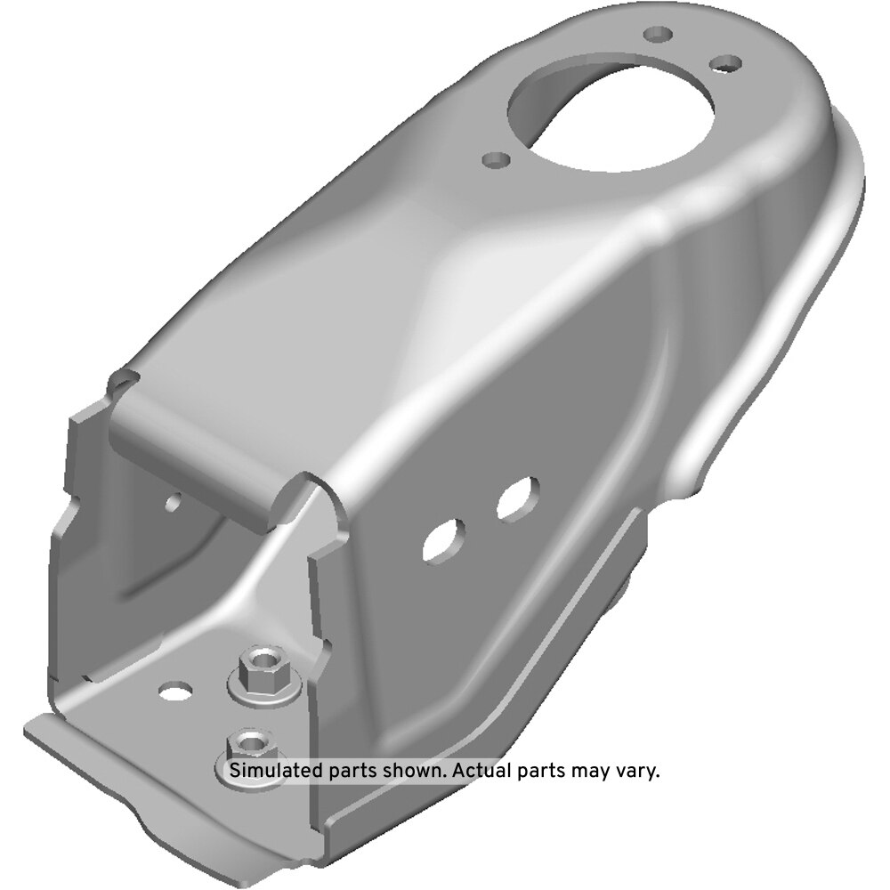 GM Genuine Parts Passenger Side Radiator Lower Bracket