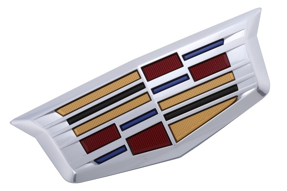 GM Genuine Parts Silver Rear Compartment Lid Emblem