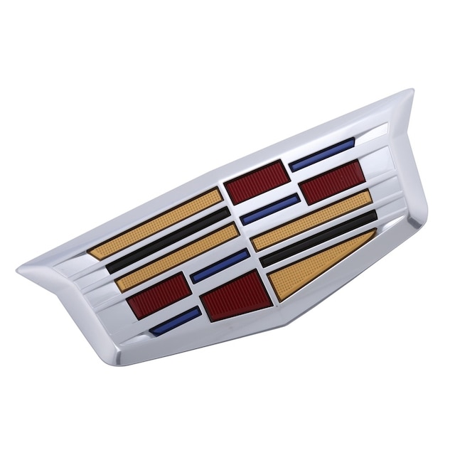 GM Genuine Parts Silver Rear Compartment Lid Emblem