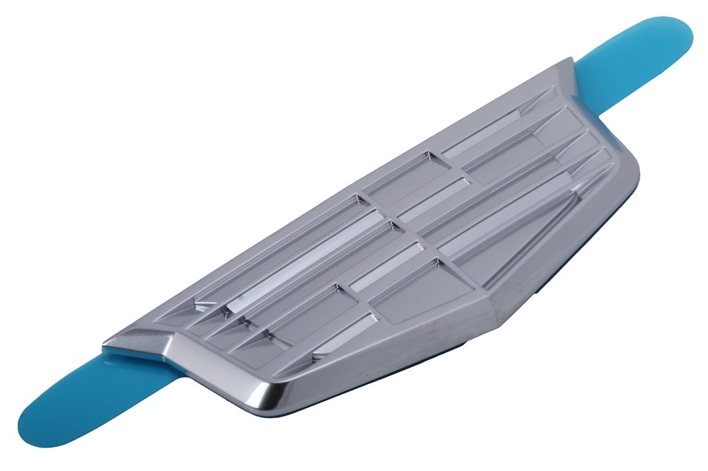 GM Genuine Parts Silver Front Passenger Side Fender Emblem