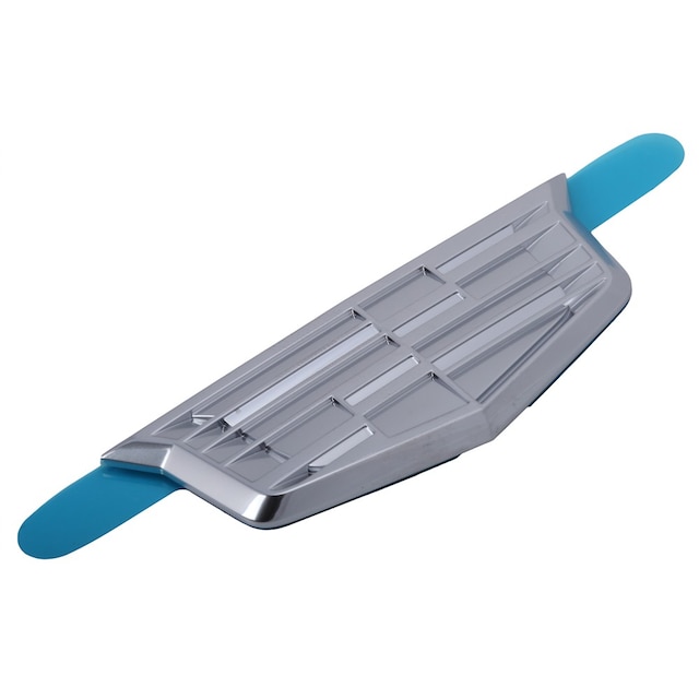 GM Genuine Parts Silver Front Passenger Side Fender Emblem
