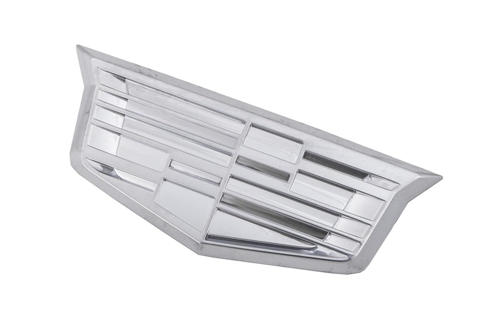 GM Genuine Parts Silver Front Driver Side Fender Emblem